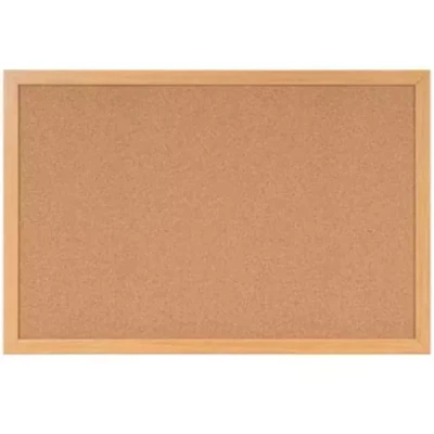 Afbeelding van Bi Office Earth Prime kurkbord, eiken kader, ft 120 x 90 cm kurkbord