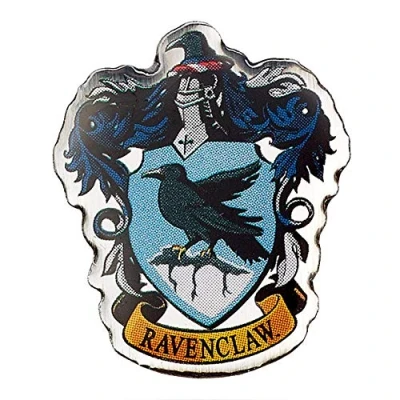 Afbeelding van Harry Potter Ravenklauw Wapenschild Speldbadge Zilver