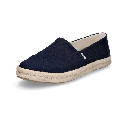 Afbeelding van TOMS Alpargata 2.0 Espadrilles, Dames, Maat: 39, Navy Katoen