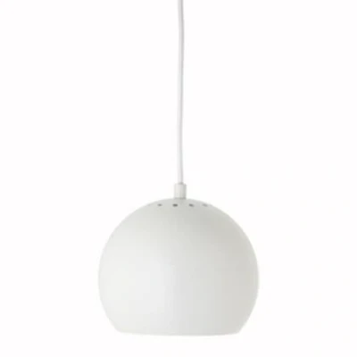Afbeelding van Frandsen Ball Metal Hanglamp Ø 18 cm White Matt