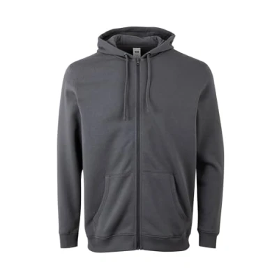 Image de Mukua Sweat à Capuche zippé Mixte, Gris Foncé, M