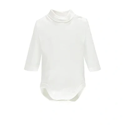 Afbeelding van Ellepi Warme taille body met lange mouwen voor pasgeborenen, coltrui meisjes, kinderen, maanden, wit, crème, rood, blauw, grijs, zwart, Wit.