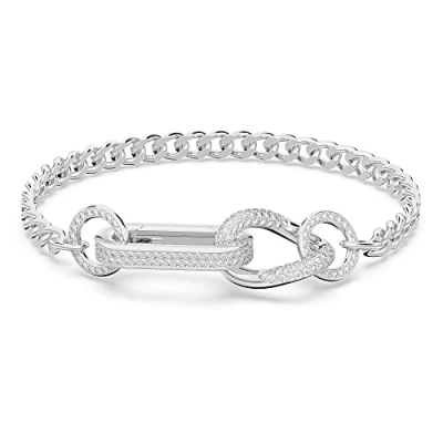 Afbeelding van Swarovski Dextera SOFT Bracelet Armband, Dames, Maat: Large, White