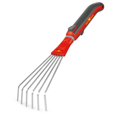 Afbeelding van Wolf Garten Bladhark Ld M + Steel Zm 015 Rood Geel