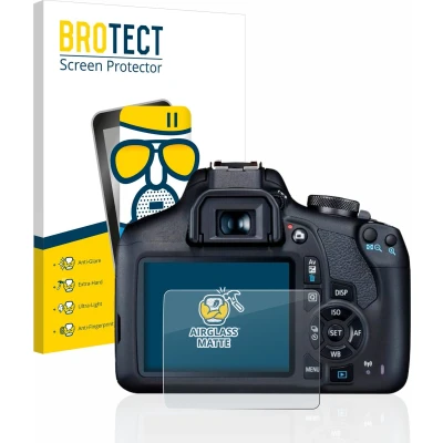 Afbeelding van BROTECT Screenprotector voor Canon EOS 2000D Folie Beschermfolie Beschermglas matte