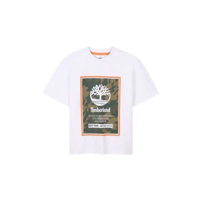 Afbeelding van Timberland Tshirt print, Heren, Maat: 164, Blanc