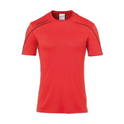Afbeelding van uhlsport Stream Tshirt print voor kinderen, Maat: 116, Rot schwarz