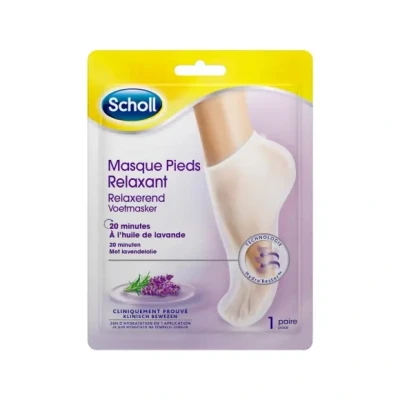 Afbeelding van Scholl Voetmasker Lavendel 1PR