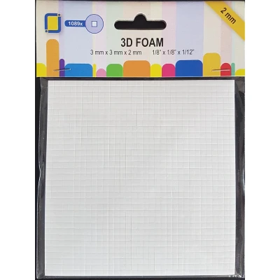 Afbeelding van 3D Foam dots mini 2 mm.