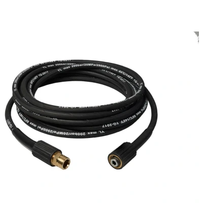 Afbeelding van Verlengslang rubber 8 meter Eurom