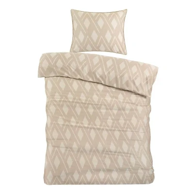Afbeelding van Papillon Jip Dekbedovertrek Eenpersoons 140x200/220 cm Beige