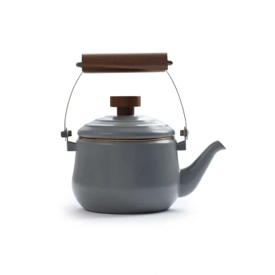 Afbeelding van Barebones Emaille Ketel 1,5 Liter Stone Grey Grijs Fluitketels