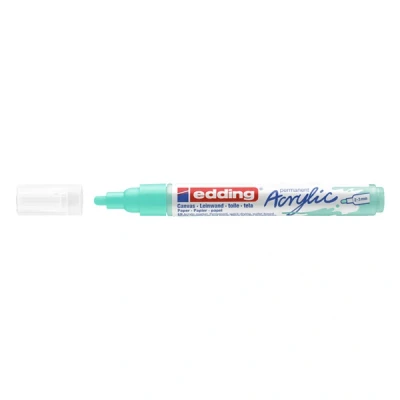 Image de Edding 5100 marqueur acrylique (2 3 mm ogive) turquoise opulent