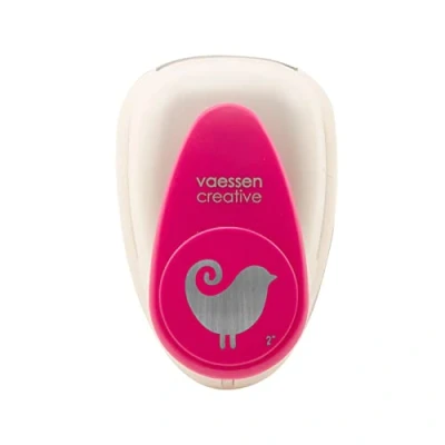 Afbeelding van Vaessen Creative Pons Vogel 45x45mm