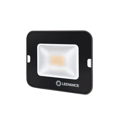 Afbeelding van Ledvance LED Breedstraler Compact Zwart 10W 900lm 100D 830 Warm Wit IP65 Symmetrisch