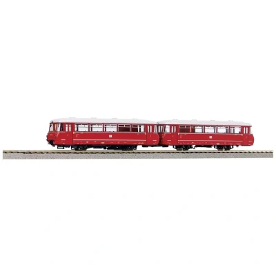 Afbeelding van Piko H0 52890 dieseltreinstel VT 2.09 Panorama „Ferkeltaxe van de DR