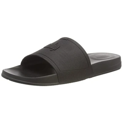 Afbeelding van Fitflop Iqushion Teenslippers voor heren, Zwart