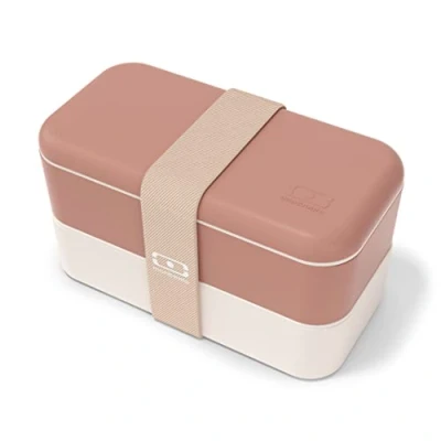 Afbeelding van Lunchbox Bentobox Roze monbento France