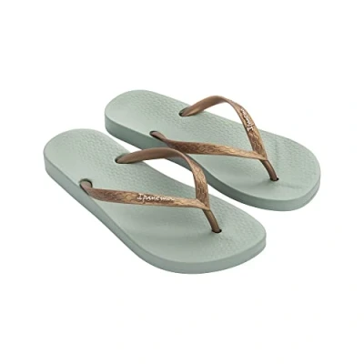 Afbeelding van Ipanema Anatomica Tan teenslippers voor dames, Grijs/Zilver