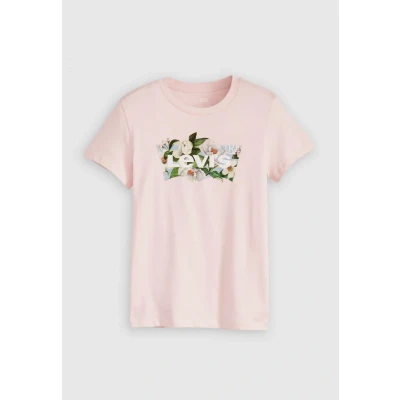 Afbeelding van Levi&#039;s THE Perfect TEE Tshirt print, Dames, Maat: XS, Light pink