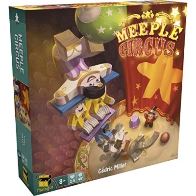 Afbeelding van Meeple Circus Engelstalig bordspel