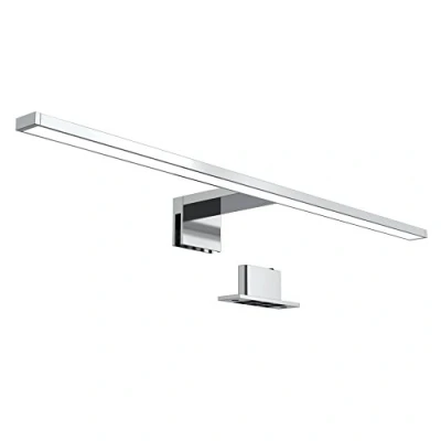 Afbeelding van B.K.Licht Spiegellamp chroom kleur l:60cm IP44 4.000K 8W