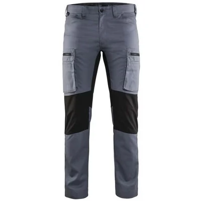 Image de Pantalon services stretch gris/noir