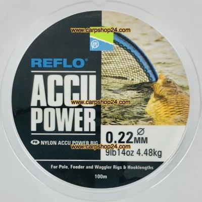 Afbeelding van Preston Reflo Accu Power 100m Maat : 0.22mm