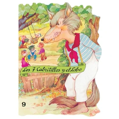 Afbeelding van Los siete cabritillos y el lobo