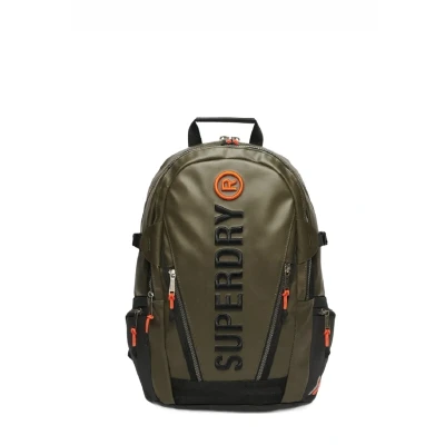 Afbeelding van Superdry Esential LOGO Rugzak, Heren, Maat: One Size, Khaki