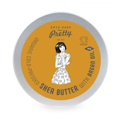 Afbeelding van Organic Cold Pressed Shea Butter met Argan Oil 90 gram