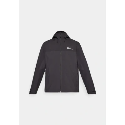 Afbeelding van Jack Wolfskin Weiltal Regenjas, Heren, Maat: XXL, Cool grey