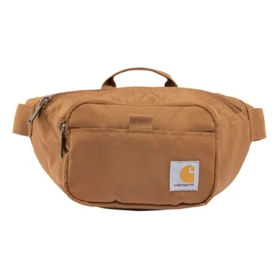 Afbeelding van Carhartt Uniseks essentiële heuptas, Bruin, één maat, Verstelbare duurzaam, waterdicht, waterdicht