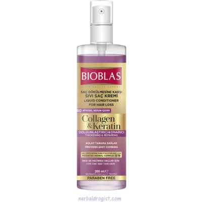 Afbeelding van Bioblas Collageen &amp; Keratine Vloeibare Conditioner 200 ml