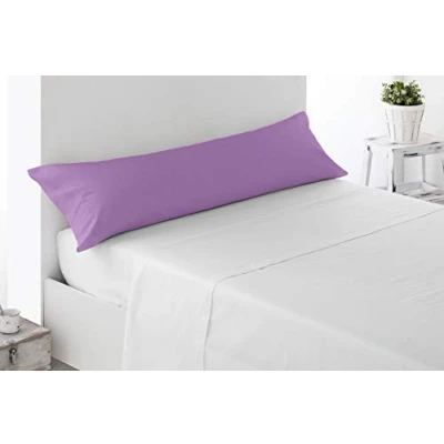 Afbeelding van Miracle Home Zachte en comfortabele kussensloop van katoen, 50% polyester, paars, 90 cm