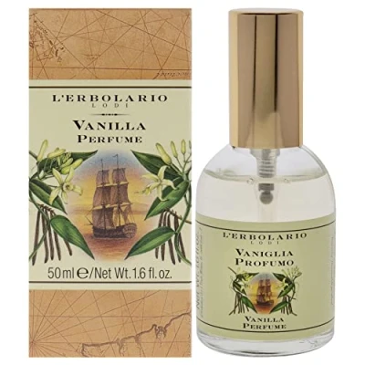 Afbeelding van L &#039;erbolario vanille eau de parfum, per stuk verpakt (1 x 50 ml)