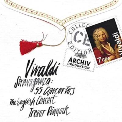 Afbeelding van Trevor Pinnock, The English Concert Vivaldi: Stravaganza 55 Concertos (7 CD) (Collector&#039;s Edition)