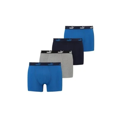 Afbeelding van Set van 4 Puma Elements Boxer Boxershorts herenondergoed Sportieve retrobroek