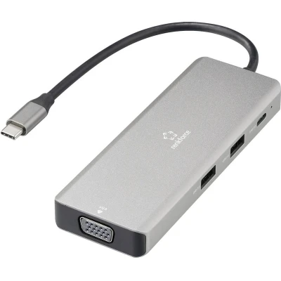Afbeelding van Renkforce RF DKS 906 USB C dockingstation Geschikt voor merk (dockingstation): Universeel Ondersteunt 8K@30 Hz (1x) / 4K@30Hz (2x)