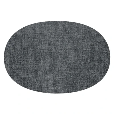 Afbeelding van Guzzini Fabric Oval Reversible Placemat Grey