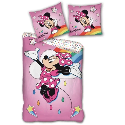 Afbeelding van Dekbedovertrek Rainbows Eenpersoons 140 x 200 Polyester