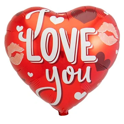 Afbeelding van Folat Folieballon I Love You Rood 45 cm