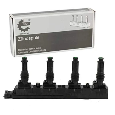 Afbeelding van ESEN SKV 03SKV109 Bobine 6 polig 12V Electrisch Incl. bougiestekker OPEL: Astra G Saloon, Meriva A, CC