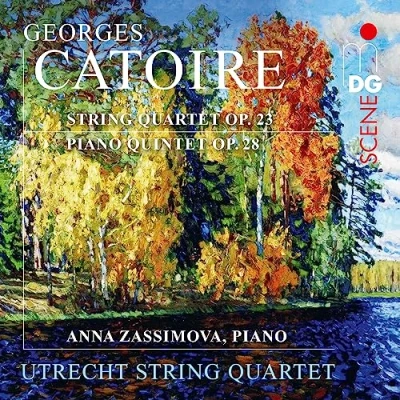 Afbeelding van Anna Zassimova, Utrecht String Quartet Catoire: Quartet, Op. 23 Piano Quintet, 28 (CD)