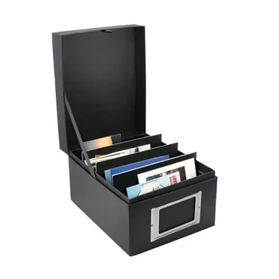 Afbeelding van Safe Safe, Black edition, Opbergbox A5 geschikt voor Dokumenten Zwart afm: 245x310x142 mm. per st.