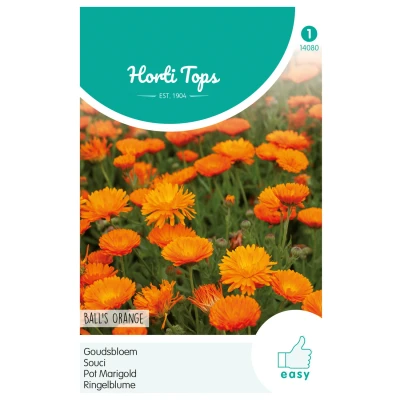 Afbeelding van Calendula officinalis Dubbelbl. Ball s Oranje Hortitops