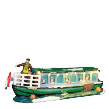 Afbeelding van Kerstdorp Tourboot Luville (LED, Batterijen)