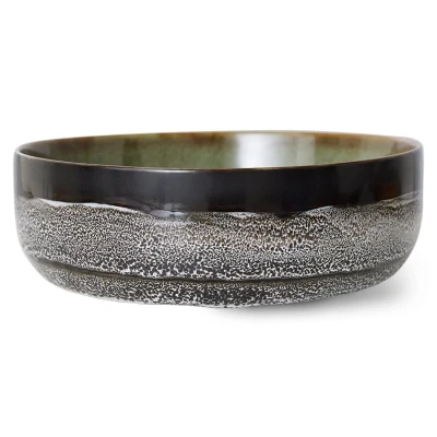 Afbeelding van HKliving 70&#039;s Rock On Saladekom 25 Cm Antraciet