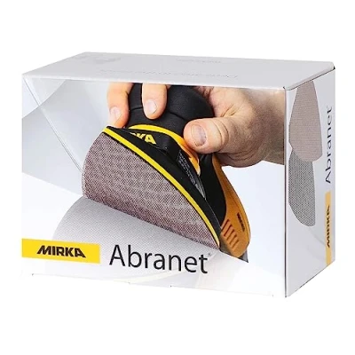 Afbeelding van Mirka Abranet Delta schuurschijven voor driehoekige schuurmachines, 100 x 152 mm, klittenband/korrel P100/50 stuks/voor het schuren van hout, plamuur, verf, kunststof / 5421905010