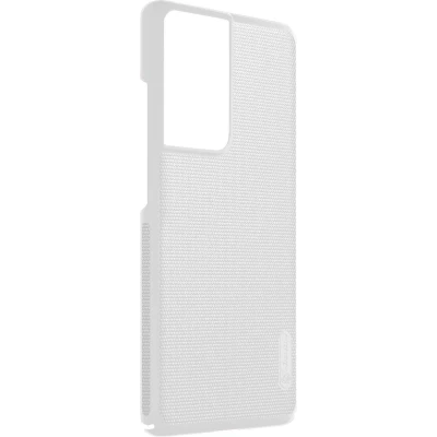 Afbeelding van Nillkin Samsung Galaxy S21 Ultra Hoesje Super Frosted Shield Back Cover Wit